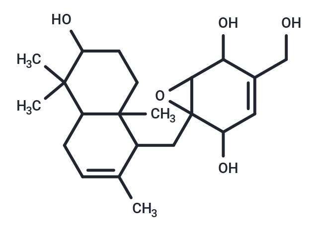 1-[(6-hydroxy-2,5,5,8a-tetramethyl-1,4,4a,5,6,7,8,8a-octahydronaphthalen-1-yl)methyl]-4-(hydroxymethyl)-7-oxabicyclo[4.1.0]hept-3-ene-2,5-diol