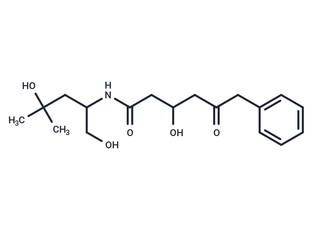 N-(1,4-dihydroxy-4-methylpentan-2-yl)-3-hydroxy-5-oxo-6-phenylhexanamide