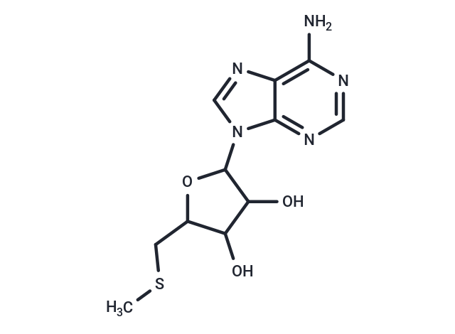 2-(6-amino-9H-purin-9-yl)-5-[(methylsulfanyl)methyl]oxolane-3,4-diol