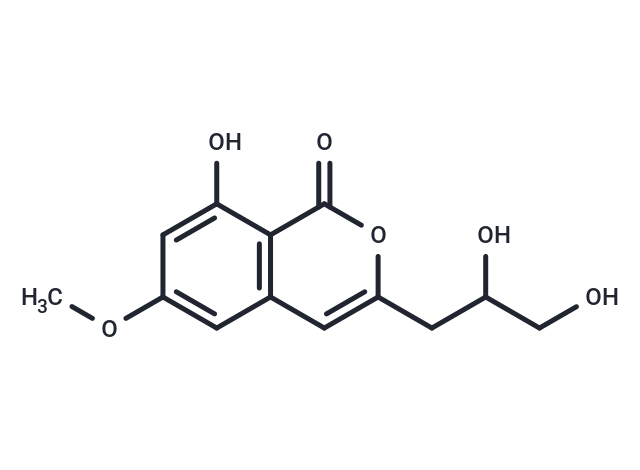3-(2,3-dihydroxypropyl)-8-hydroxy-6-methoxy-1H-isochromen-1-one
