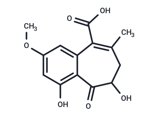 4,6-dihydroxy-2-methoxy-8-methyl-5-oxo-6,7-dihydro-5H-benzo[7]annulene-9-carboxylic acid