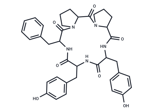 9-benzyl-12,15-bis[(4-hydroxyphenyl)methyl]-1,7,10,13,16-pentaazatricyclo[16.3.0.0^{3,7}]henicosane-2,8,11,14,17-pentone