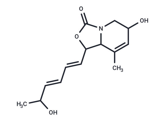 6-hydroxy-1-[(1E,3E)-5-hydroxyhexa-1,3-dien-1-yl]-8-methyl-1H,3H,5H,6H,8aH-[1,3]oxazolo[3,4-a]pyridin-3-one
