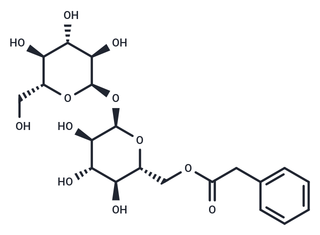 [(2R,3S,4S,5R,6R)-3,4,5-trihydroxy-6-{[(2R,3R,4S,5S,6R)-3,4,5-trihydroxy-6-(hydroxymethyl)oxan-2-yl]oxy}oxan-2-yl]methyl 2-phenylacetate