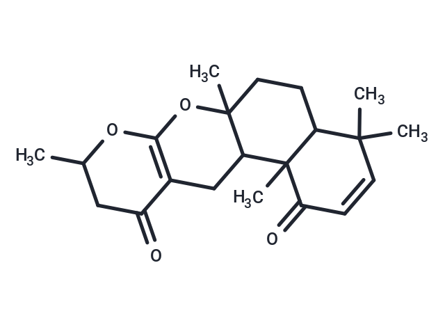 2,5b,9,9,11a-pentamethyl-2,3,4,5,5a,5b,6,9,9a,10,11,11a-dodecahydro-1,12-dioxatetraphene-4,6-dione