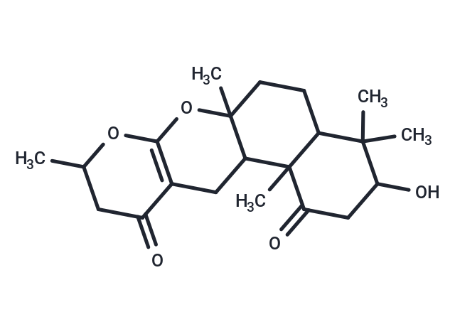 8-hydroxy-2,5b,9,9,11a-pentamethyl-2,3,4,5,5a,5b,6,7,8,9,9a,10,11,11a-tetradecahydro-1,12-dioxatetraphene-4,6-dione