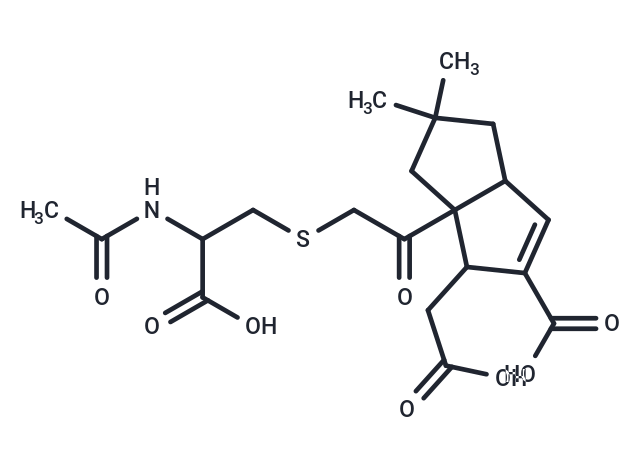 6a-{2-[(2-carboxy-2-acetamidoethyl)sulfanyl]acetyl}-1-(carboxymethyl)-5,5-dimethyl-1,3a,4,5,6,6a-hexahydropentalene-2-carboxylic acid