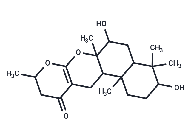 8,11-dihydroxy-2,5b,9,9,11a-pentamethyl-2,3,4,5,5a,5b,6,7,8,9,9a,10,11,11a-tetradecahydro-1,12-dioxatetraphen-4-one
