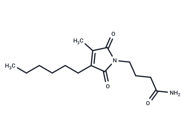 4-(3-hexyl-4-methyl-2,5-dioxo-2,5-dihydro-1H-pyrrol-1-yl)butanamide