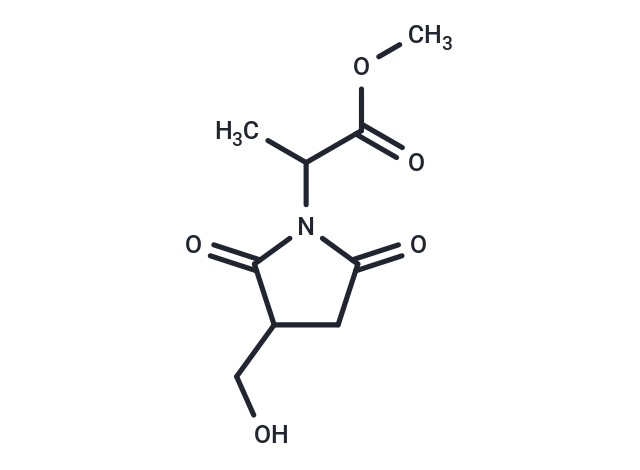 methyl 2-[3-(hydroxymethyl)-2,5-dioxopyrrolidin-1-yl]propanoate