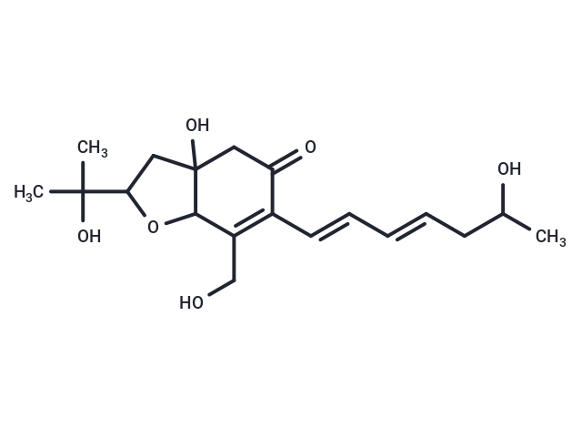 3a-hydroxy-6-[(1E,3E)-6-hydroxyhepta-1,3-dien-1-yl]-7-(hydroxymethyl)-2-(2-hydroxypropan-2-yl)-2,3,3a,4,5,7a-hexahydro-1-benzofuran-5-one