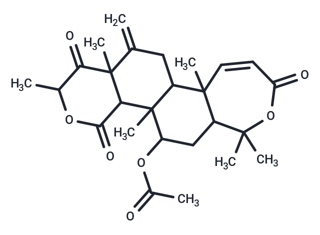 2,7,7,11,15,17-hexamethyl-18-methylidene-5,13,16-trioxo-6,14-dioxatetracyclo[9.8.0.0^{2,8}.0^{12,17}]nonadec-3-en-10-yl acetate