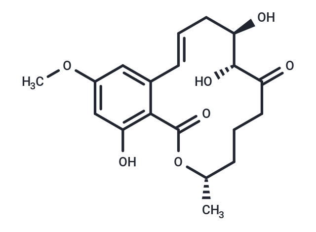 (3S,8R,9R,11E)-8,9,16-trihydroxy-14-methoxy-3-methyl-3,4,5,6,7,8,9,10-octahydro-1H-2-benzoxacyclotetradecine-1,7-dione