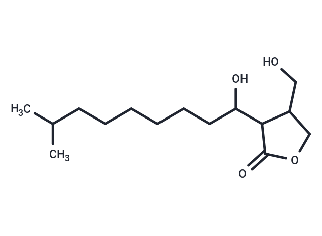 3-(1-hydroxy-8-methylnonyl)-4-(hydroxymethyl)oxolan-2-one