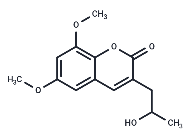 3-(2-hydroxypropyl)-6,8-dimethoxy-2H-chromen-2-one