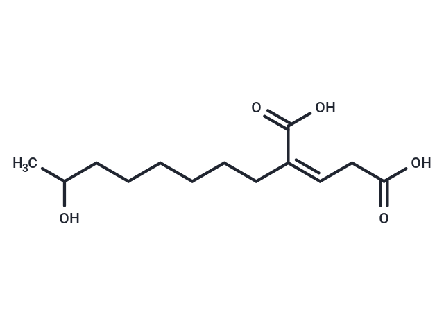 (2Z)-2-(7-hydroxyoctyl)pent-2-enedioic acid