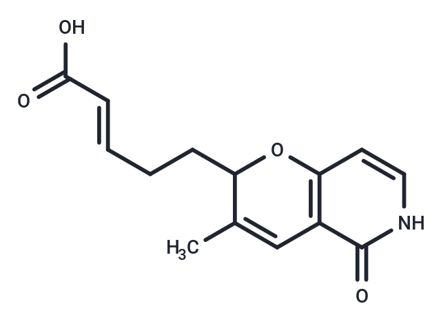 (2E)-5-{3-methyl-5-oxo-2H,5H,6H-pyrano[3,2-c]pyridin-2-yl}pent-2-enoic acid