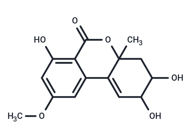 2,3,7-trihydroxy-9-methoxy-4a-methyl-2H,3H,4H,4aH,6H-benzo[c]chromen-6-one