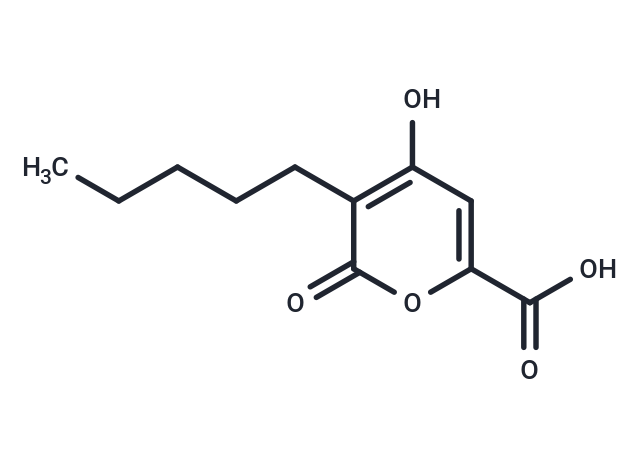 4-hydroxy-2-oxo-3-pentyl-2H-pyran-6-carboxylic acid