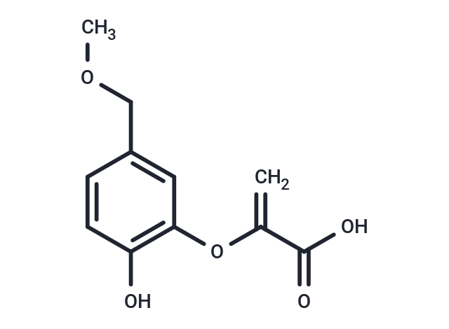 2-[2-hydroxy-5-(methoxymethyl)phenoxy]prop-2-enoic acid