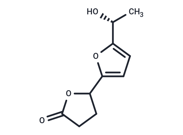 5-{5-[(1R)-1-hydroxyethyl]furan-2-yl}oxolan-2-one
