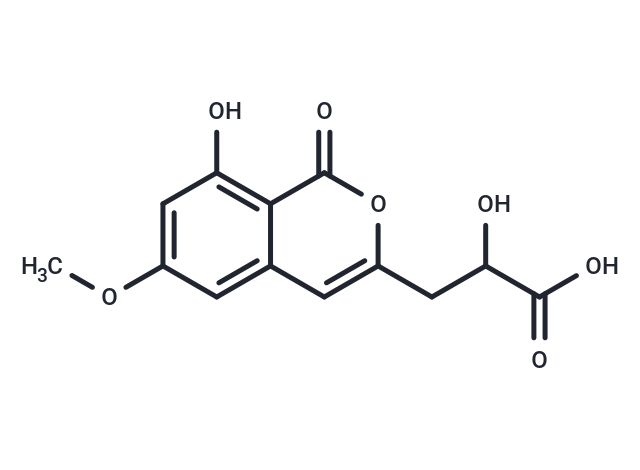 2-hydroxy-3-(8-hydroxy-6-methoxy-1-oxo-1H-isochromen-3-yl)propanoic acid