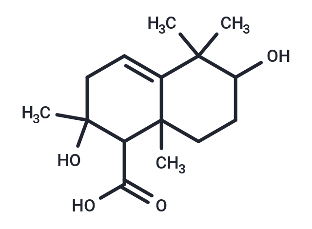 2,6-dihydroxy-2,5,5,8a-tetramethyl-1,2,3,5,6,7,8,8a-octahydronaphthalene-1-carboxylic acid