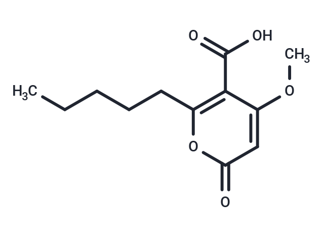 4-methoxy-2-oxo-6-pentyl-2H-pyran-5-carboxylic acid