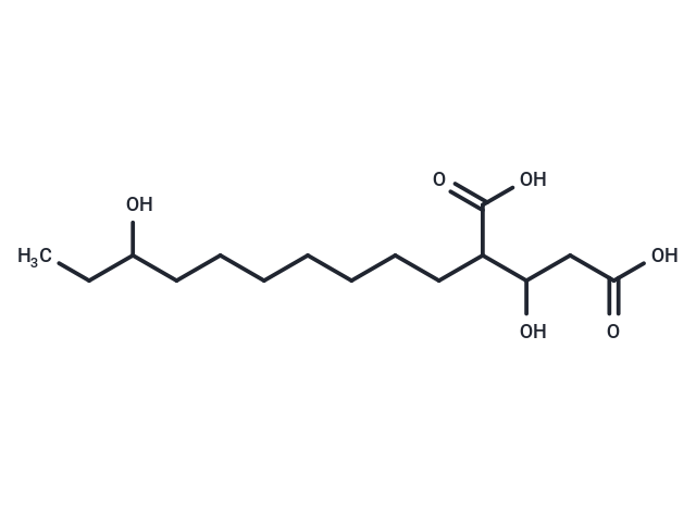 3-hydroxy-2-(8-hydroxydecyl)pentanedioic acid