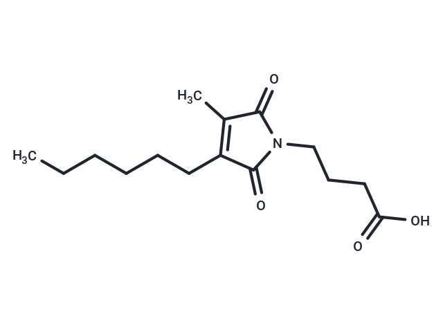 4-(3-hexyl-4-methyl-2,5-dioxo-2,5-dihydro-1H-pyrrol-1-yl)butanoic acid