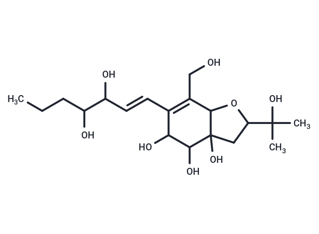 6-[(1E)-3,4-dihydroxyhept-1-en-1-yl]-7-(hydroxymethyl)-2-(2-hydroxypropan-2-yl)-2,3,3a,4,5,7a-hexahydro-1-benzofuran-3a,4,5-triol
