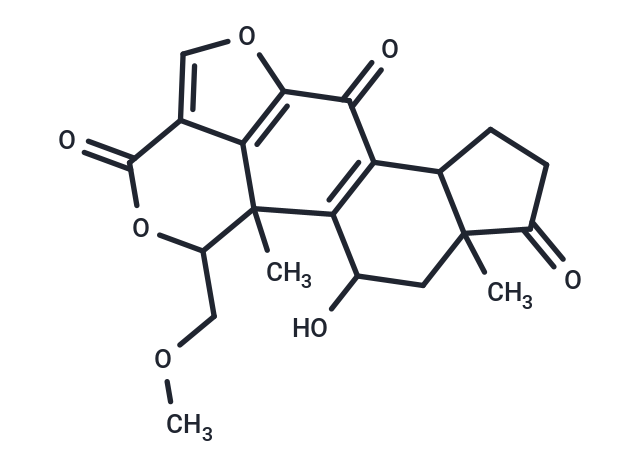 3-hydroxy-18-(methoxymethyl)-1,5-dimethyl-13,17-dioxapentacyclo[10.6.1.0^{2,10}.0^{5,9}.0^{15,19}]nonadeca-2(10),12(19),14-triene-6,11,16-trione