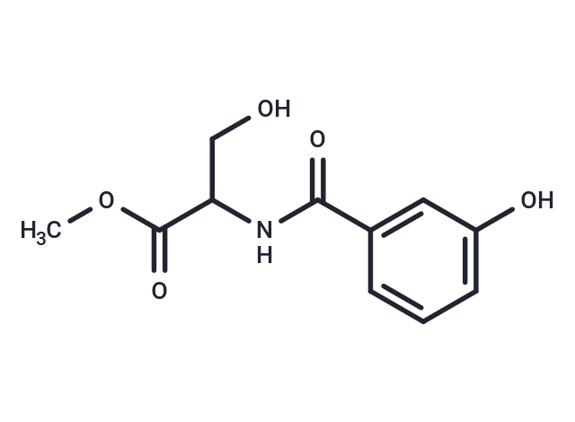 methyl 3-hydroxy-2-[(3-hydroxyphenyl)formamido]propanoate