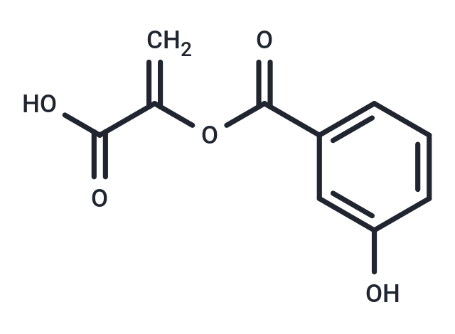 2-(3-hydroxybenzoyloxy)prop-2-enoic acid