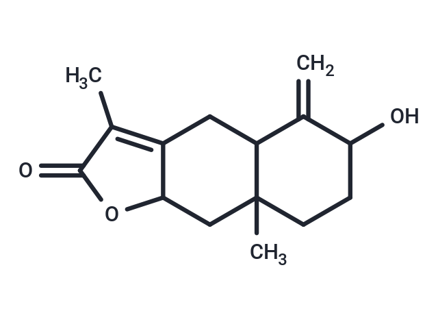 6-hydroxy-3,8a-dimethyl-5-methylidene-2H,4H,4aH,5H,6H,7H,8H,8aH,9H,9aH-naphtho[2,3-b]furan-2-one