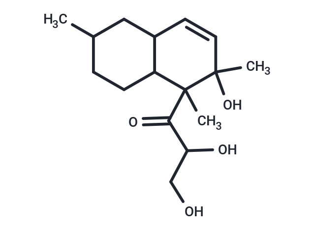 2,3-dihydroxy-1-(2-hydroxy-1,2,6-trimethyl-1,2,4a,5,6,7,8,8a-octahydronaphthalen-1-yl)propan-1-one