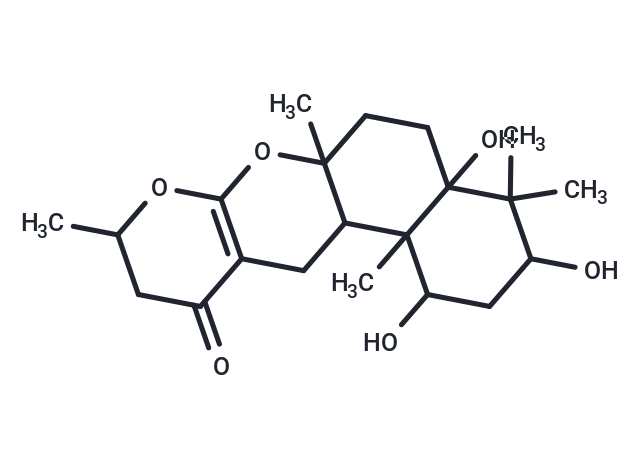 6,8,9a-trihydroxy-2,5b,9,9,11a-pentamethyl-2,3,4,5,5a,5b,6,7,8,9,9a,10,11,11a-tetradecahydro-1,12-dioxatetraphen-4-one