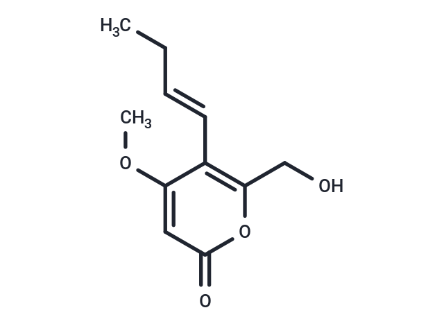 5-[(1E)-but-1-en-1-yl]-6-(hydroxymethyl)-4-methoxy-2H-pyran-2-one