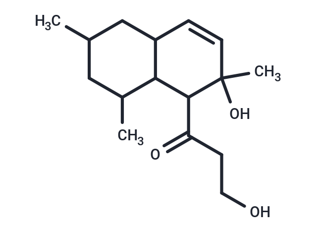 3-hydroxy-1-(2-hydroxy-2,6,8-trimethyl-1,2,4a,5,6,7,8,8a-octahydronaphthalen-1-yl)propan-1-one