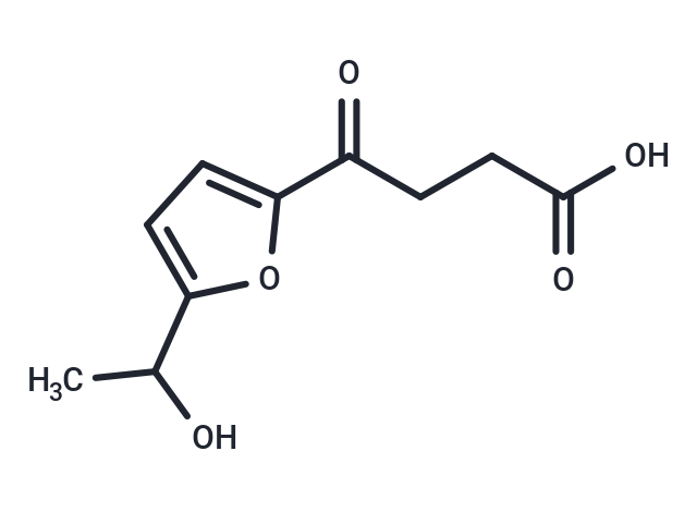 4-[5-(1-hydroxyethyl)furan-2-yl]-4-oxobutanoic acid