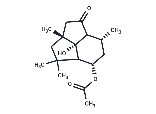 (4R,8S,10R,11S)-11-hydroxy-4,6,6,10-tetramethyl-2-oxotricyclo[5.3.1.0^{4,11}]undecan-8-yl acetate