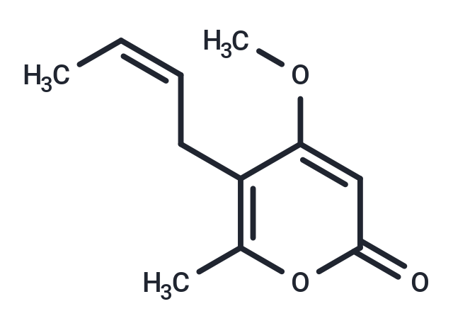 5-[(2Z)-but-2-en-1-yl]-4-methoxy-6-methyl-2H-pyran-2-one