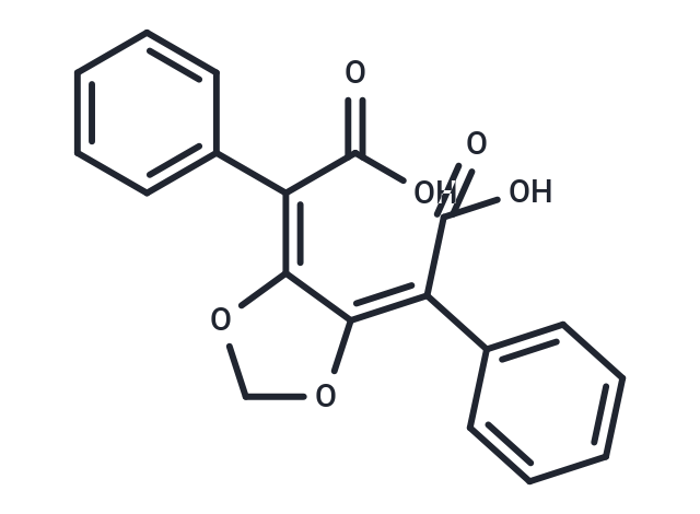 2-[(4E,5E)-5-[carboxy(phenyl)methylidene]-1,3-dioxolan-4-ylidene]-2-phenylacetic acid