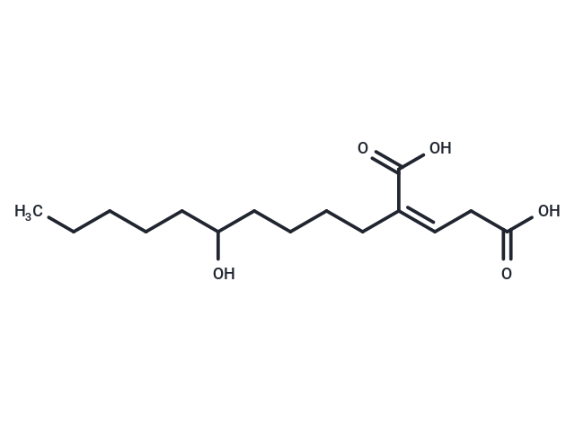 (2Z)-2-(5-hydroxydecyl)pent-2-enedioic acid