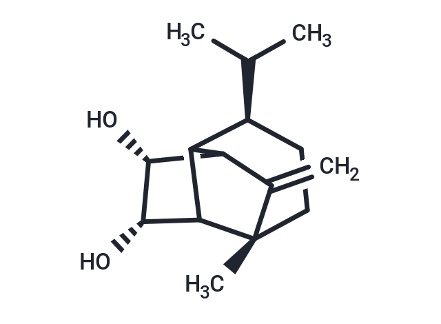 (3R,6R,9R,10S)-6-methyl-7-methylidene-3-(propan-2-yl)tricyclo[4.4.0.0^{2,8}]decane-9,10-diol