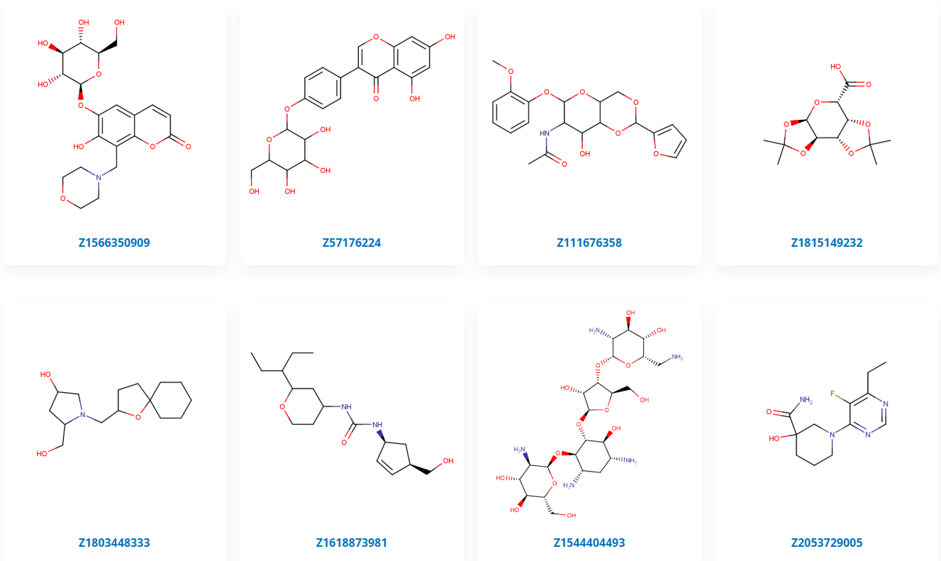  Glycomimetic Library From Enamine