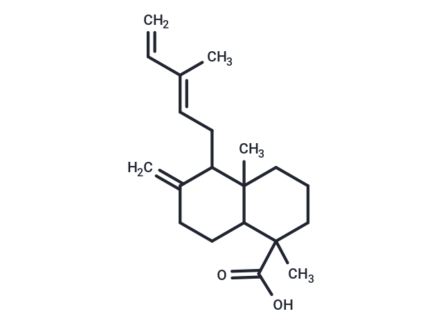 1,4a-dimethyl-6-methylidene-5-[(2E)-3-methylpenta-dien-1-yl]-decahydronaphthalene-1-carboxylic acid