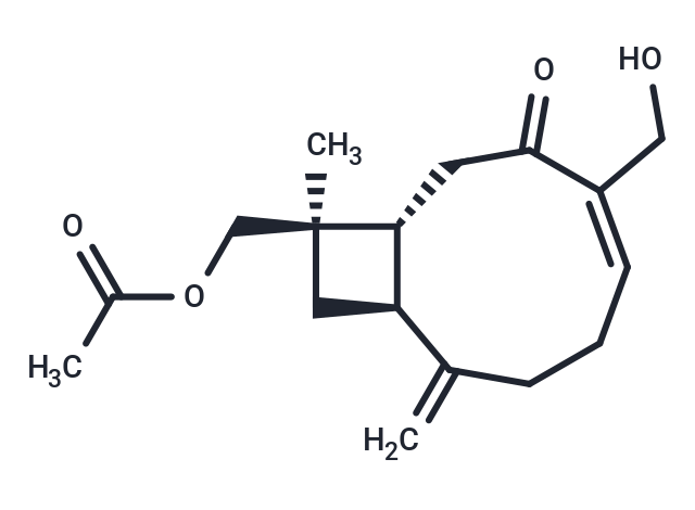 [(1S,5Z,9R,10R)-(hydroxymethyl)-methyl-methylidene-oxobicyclo[7.2.0]undec-5-en-10-yl]methyl acetate