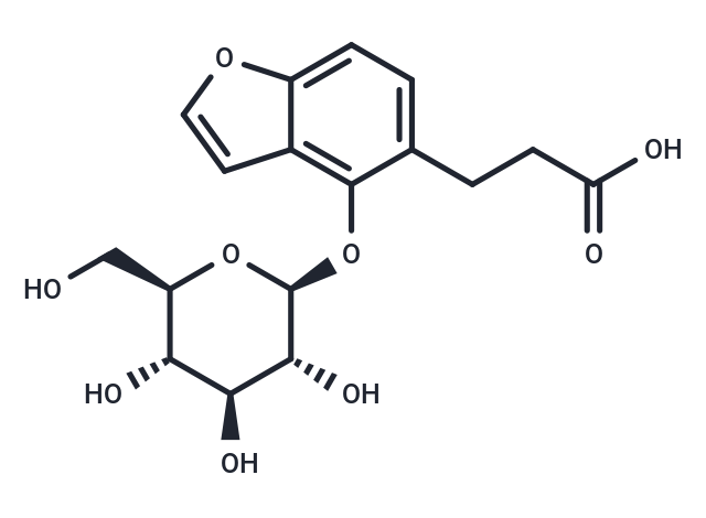 3-(4-{[3,4,5-trihydroxy-6-(hydroxymethyl)oxan-2-yl]oxy}-1-benzofuran-5-yl)propanoic acid