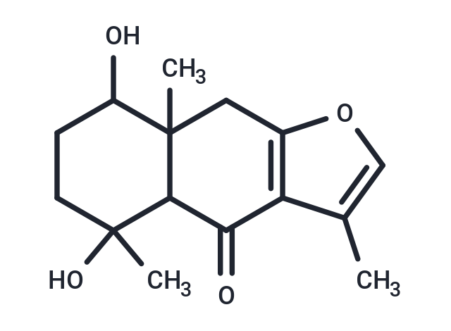 5,8-dihydroxy-3,5,8a-trimethyl-4H,4aH,5H,6H,7H,8H,8aH,9H-naphtho[2,3-b]furan-4-one